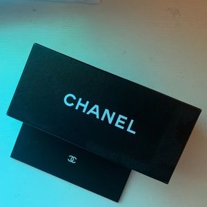 CHANEL sunglasses box and brochure